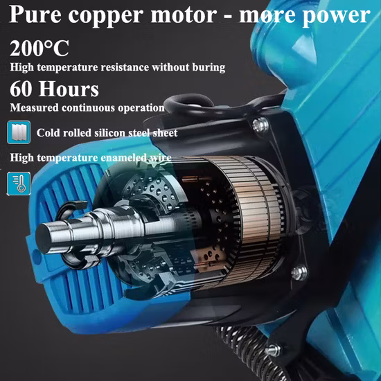 Populus New Arrival Industrial Quality Electrical Cut off Machine for Rebar Cut off High Quality Hand Electric Circular Saw Machine 1900W