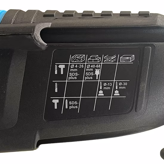 Factory Price Electric Power Hammer Drill 26mm 800W Quick Chuck Rotary Hammer