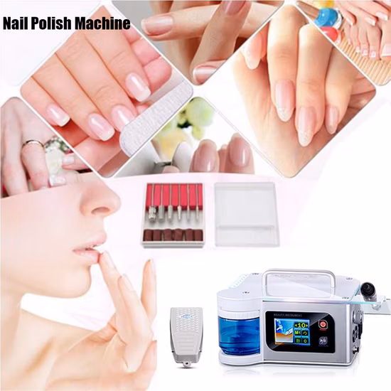 Professional 35000rpm Electric Nail Machine for Acrylic Nail Drill Manicure Polisher Grinder