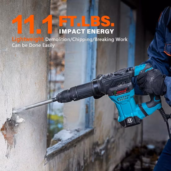 Power Action Electric Heavy Duty Concrete Rotary Hammer